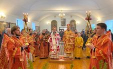 Святкове богослужіння в Благовіщенському монастирі