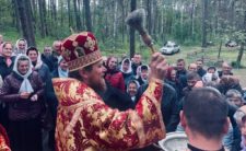 Єпископ Ладанський Феодосій звершив Божественну літургію на місці розстрілу братії Рихлівського монастиря