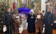 Митрополит Климент привітав з Різдвом Христовим захисника України та маму полеглого військовослужбовця