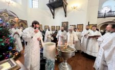 Правлячий архієрей звершив богослужіння Навечір’я Святого Богоявлення