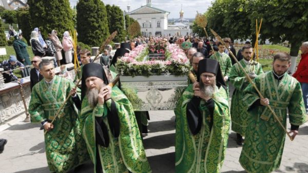 Владика Климент взяв участь у святкуванні дня пам’яті преподобного Амфілохія в Почаєві
